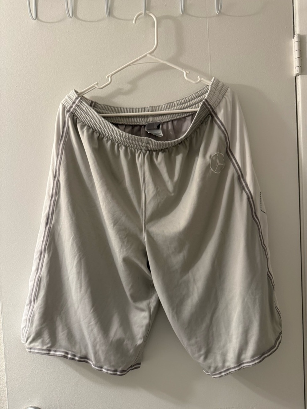 Jordan Men's Light Gray Athletic Shorts